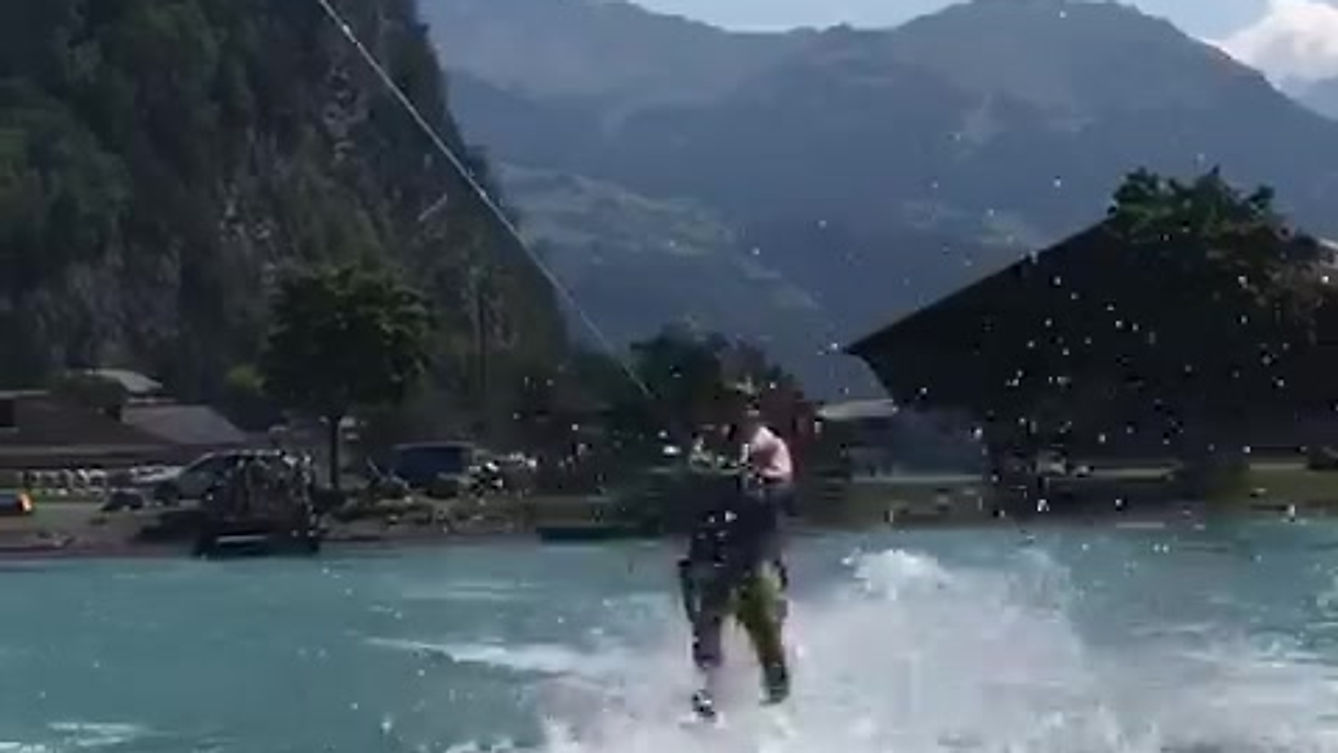 Wasserskifahren - Erste Gehversuche